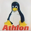 Linux Athlon Case Sticker
