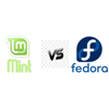 Mint 22.1 vs Fedora 42 USB Dual Pack